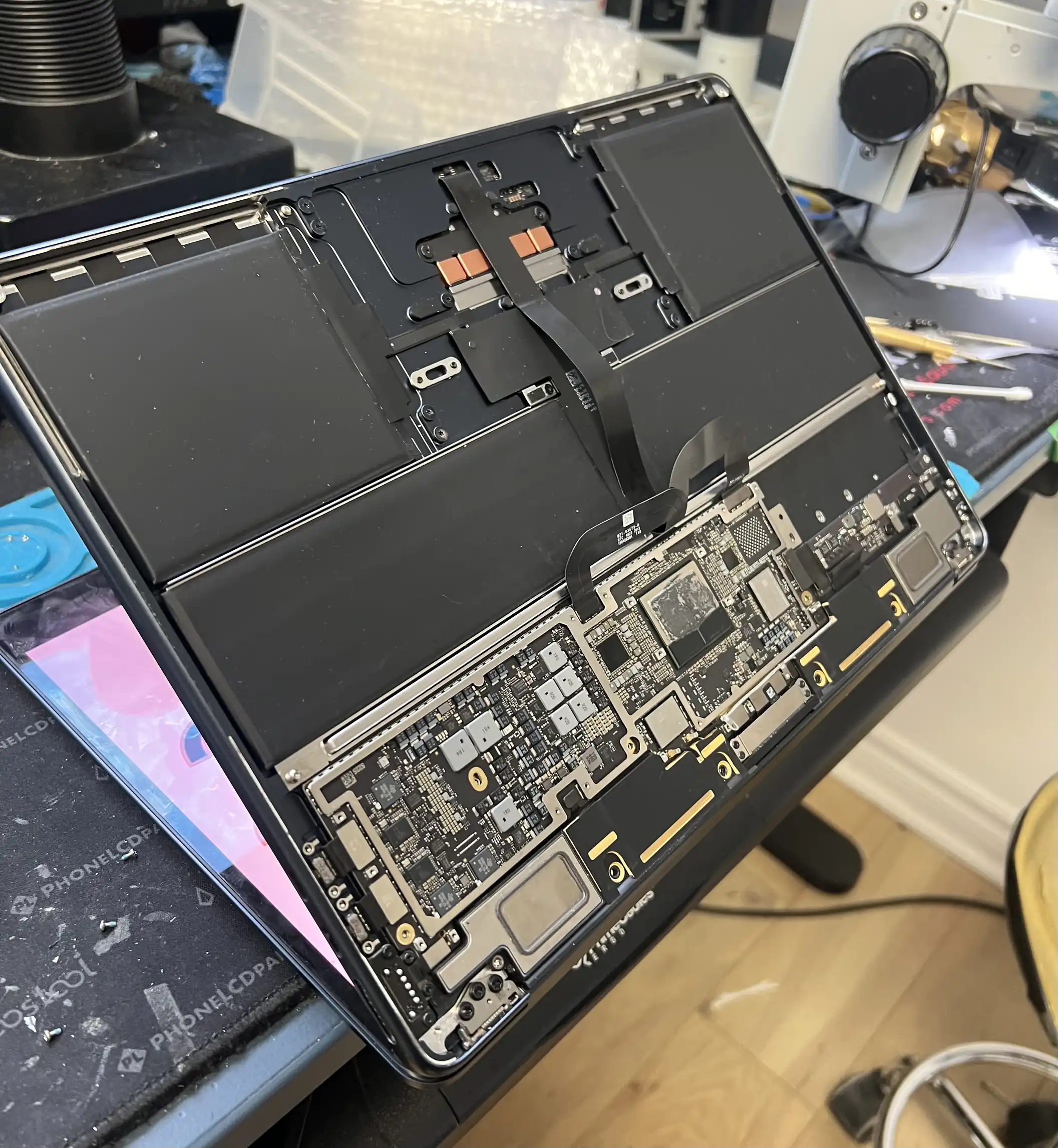 MacBook Air Water Damage Montreal | Fixed After Apple Refusal